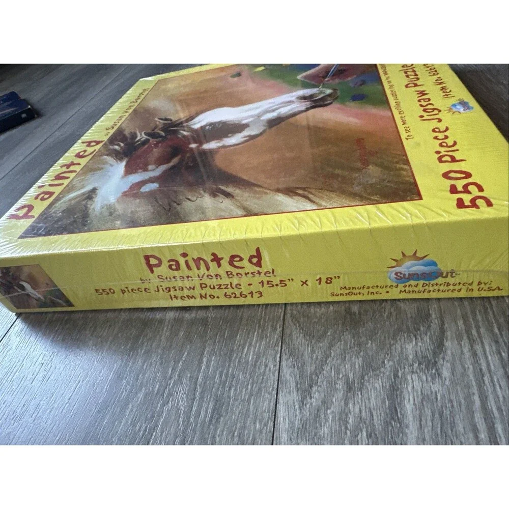 NIB 550-Pc. SunsOut by Susan von Borstal PUZZLE #62613- 15.5x18 Sealed